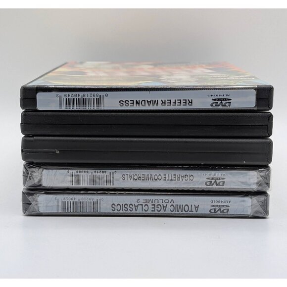 Alpha Video DVD Lot Lost Media 50s 60s Reefer Madness Sex Cigarettes Atomic Ads - Picture 3 of 9